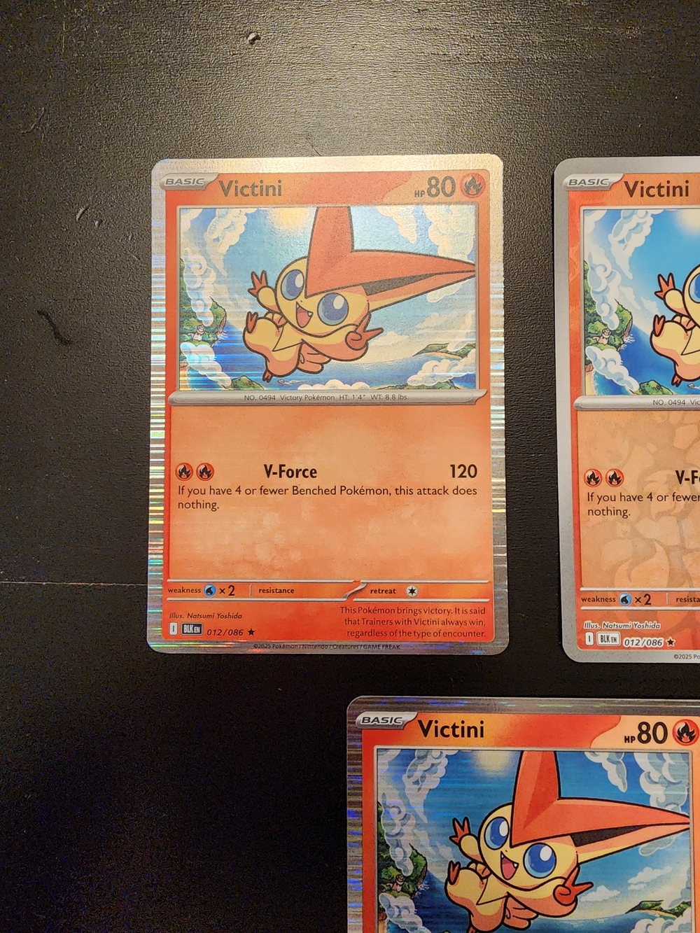 Victini 012/086 Pokémon Card Lot - Picture 2 of 4